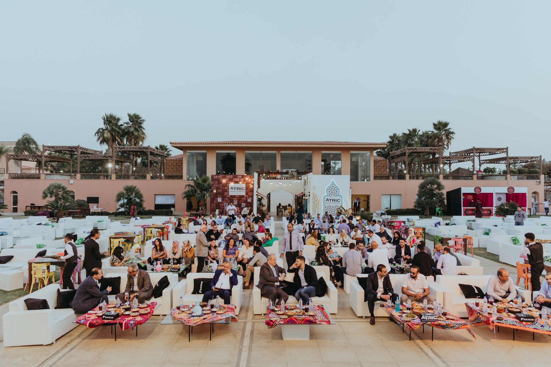 The ATRIC team gathered for Iftar in April 2022