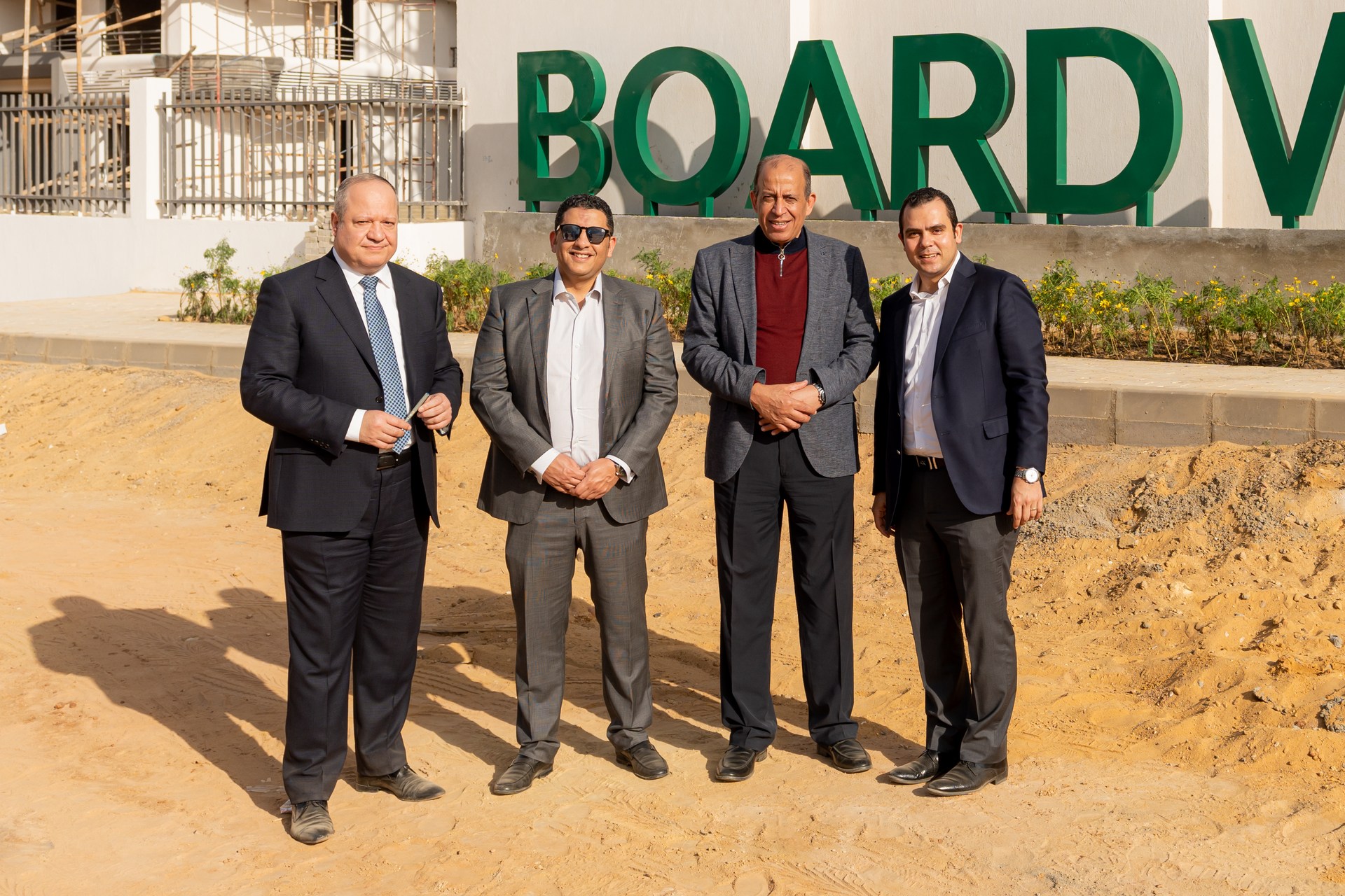 Boardwalk leadership together during the December 2022 site visit