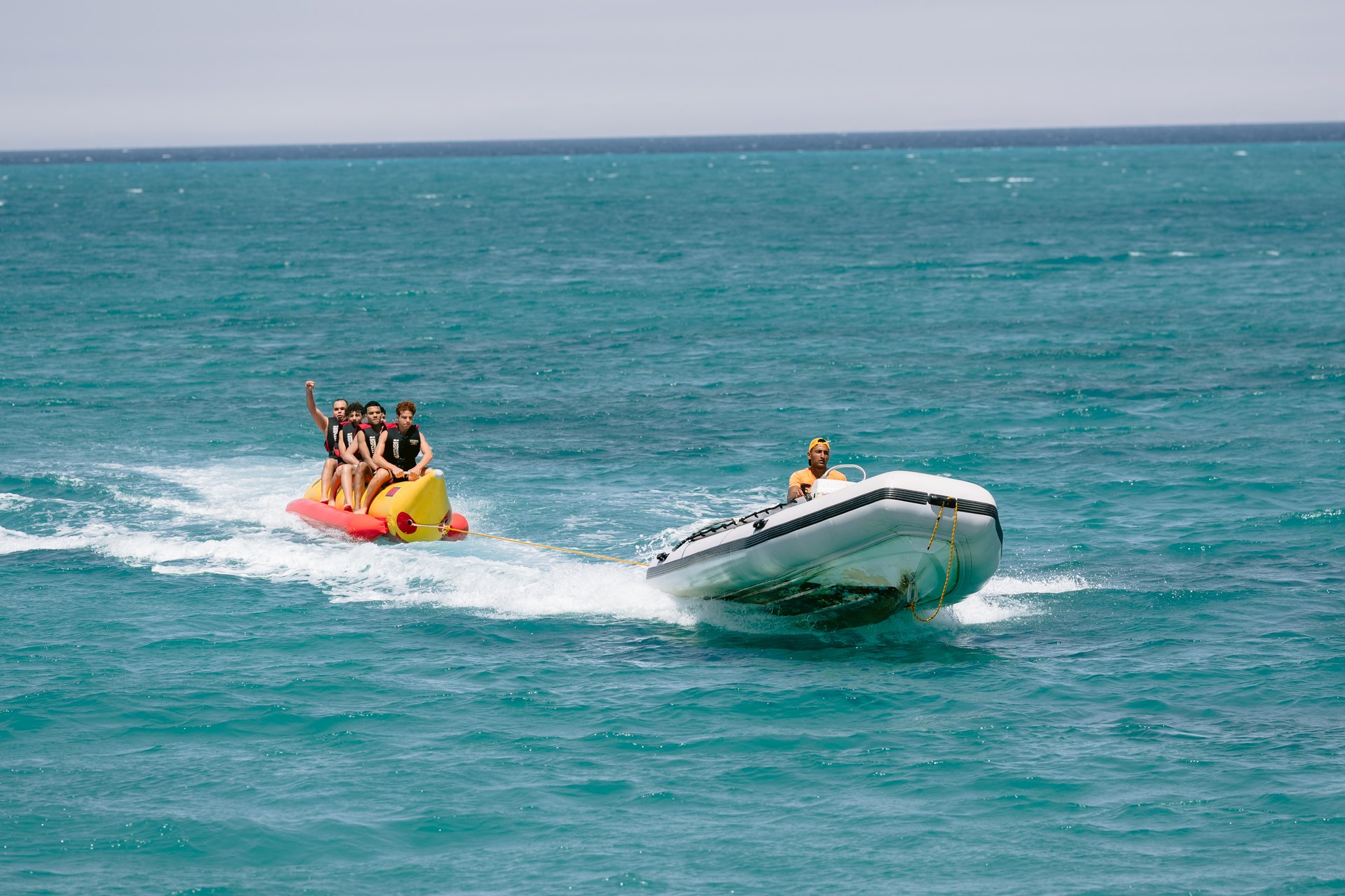 Water activities during the Easter Color Festival at BOHO Sokhna