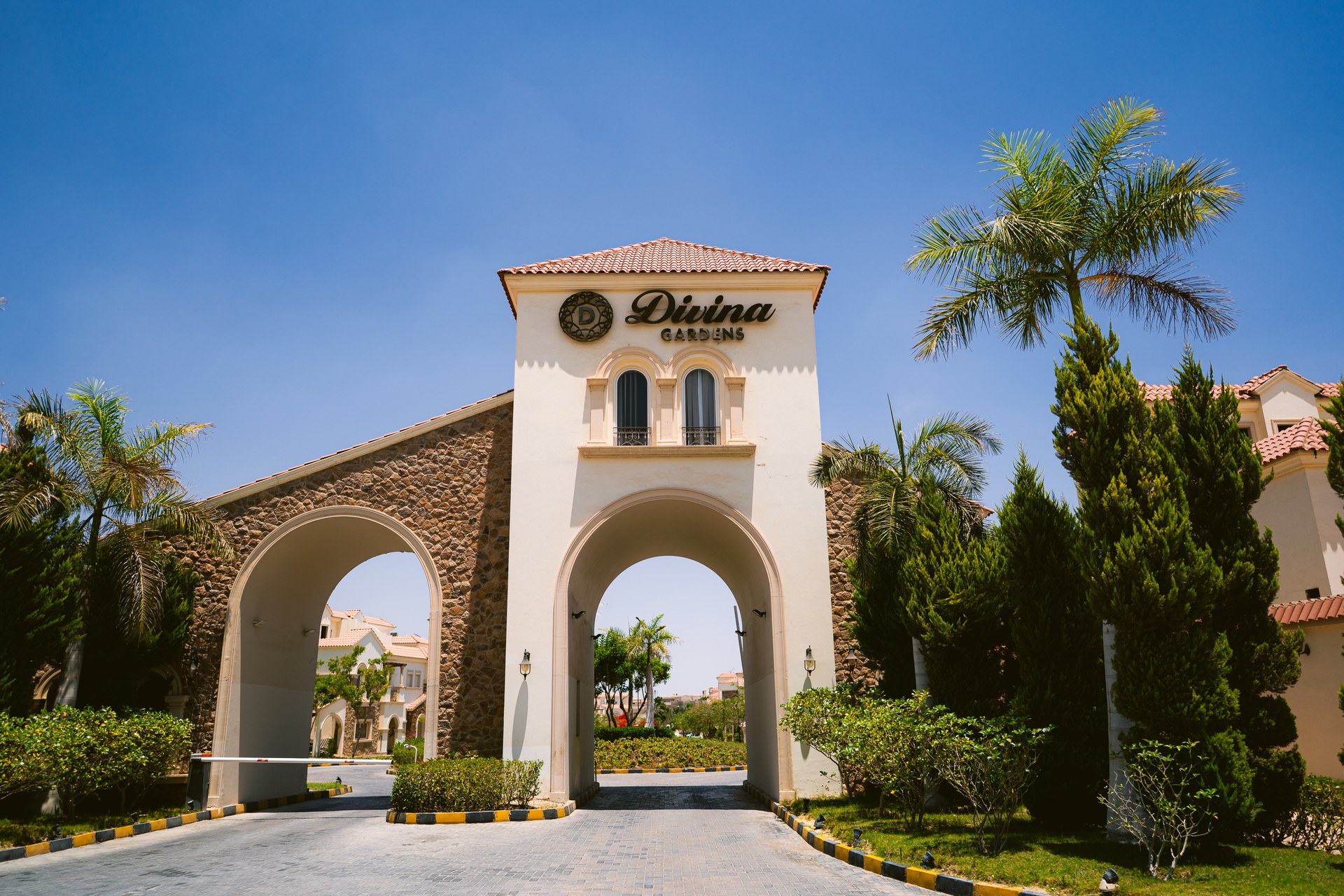The main entrance to the established Divina Gardens community